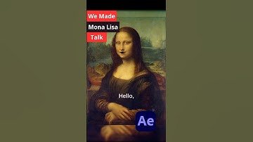 The Mona Lisa Speaks: Giving Voice to Still Images with After Effects