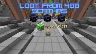 Loot from 400 Scathas [Hypixel Skyblock]