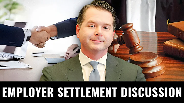 What should you do if the employer's attorney wants to talk settlement?