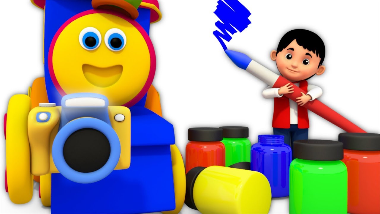 Color Song | Learning Street With Bob | Educational Video For Children | Nursery Rhymes by Kids Tv