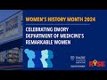 Celebrating emory department of medicines remarkable women