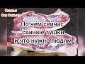 Цена на свиные тушки, что интересует людей