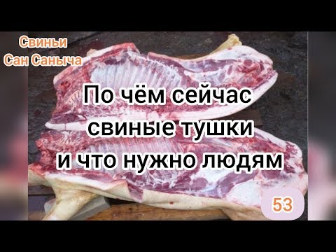 Цена на свиные