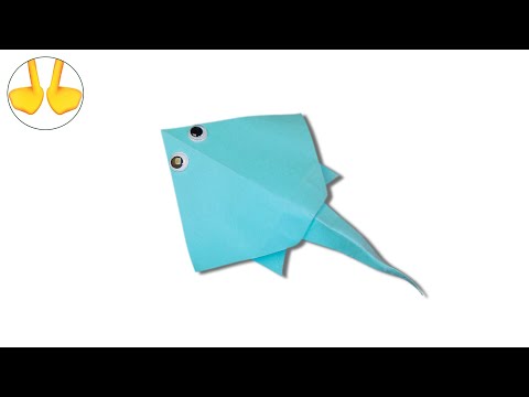 Оригами видео скат