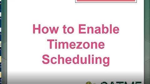 Time Zone Scheduling for Instructors - closed caption (accessibility)