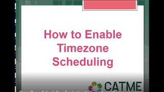 Time Zone Scheduling for Instructors - closed caption (accessibility)