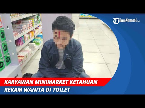 Karyawan Minimarket Ketahuan Rekam Wanita di Toilet Saat Numpang Buang Air