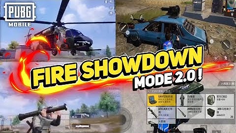NEW FIRE SHOWDOWN MODE 2.0 COMING TO PUBG MOBILE IN 0.20.0 UPDATE ! NEW FEATURE - UAV AIRSTRIKE 😲