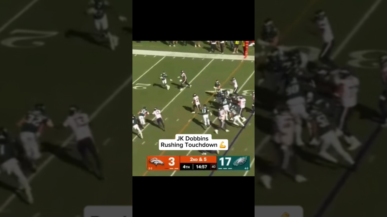 JK Dobbins Rushing TOUCHDOWN Vs. The Eagles