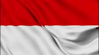 Animasi Bendera Merah Putih Berkibar - INDONESIA