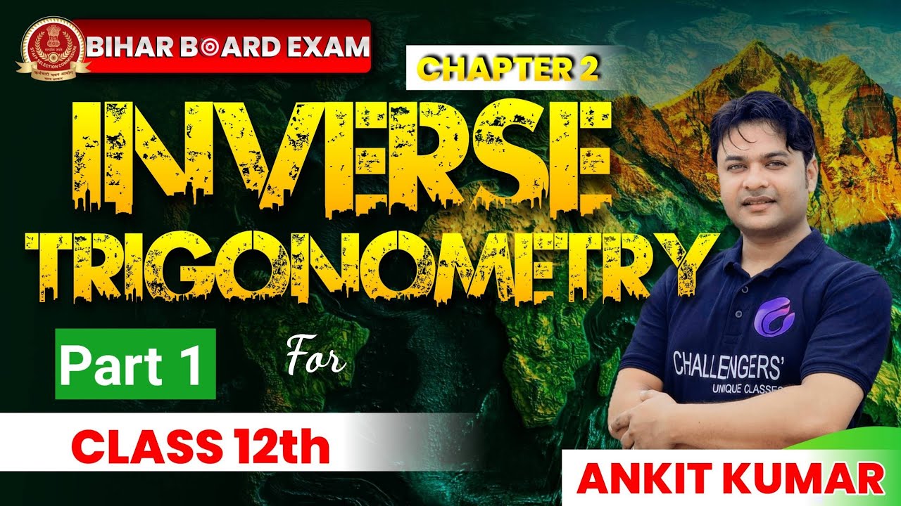 Inverse Trigonometric function | Part 1 | Hindi medium | Class 12th Bihar Board #maths