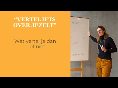 Video: Hoe Zeg Je Mooi Over Jezelf In Verzen