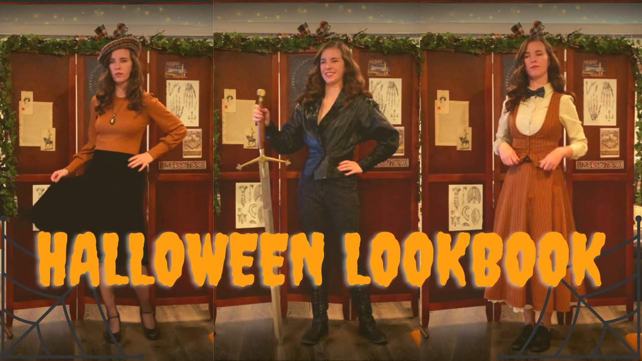 A Vintage Halloween Lookbook/Capsule Wardrobe