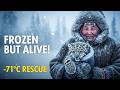 75-Year-Old Woman Heard Crying in the Ice — What She Found Was a Trapped Snow Leopard Cub ❄️