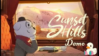 Sunset Hills Demo | Cute Dog Travels Countryside Solving Problems