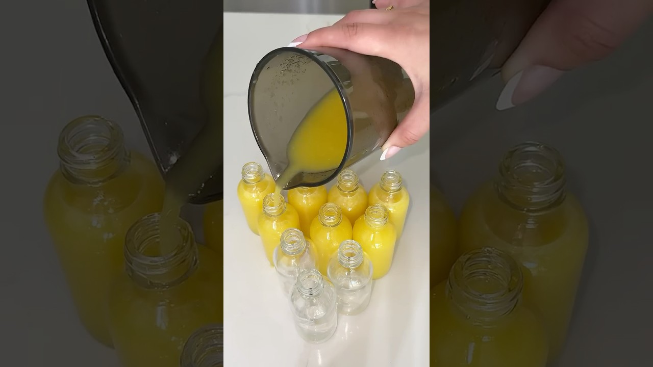 Pineapple ginger shots 