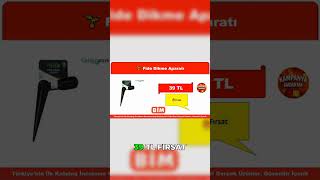 BİM Gardening Tools: Destek Kafesi, Fidan Teli, Sprey!