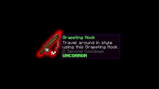 Hypixel Skyblock Grappling Hook!(In Singleplayer)