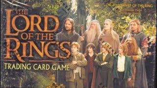 LOTR TCG Fellowship Of The Ring Booster Box Opening.