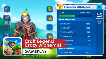 Craft Legend Walkthrough HD (iOS & Android) Crazy Alchemist!