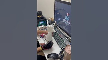 robot hand control using flex sensor 🦾🤖 #pcb #arduino #arduinoproject #arduinoboard #robothand