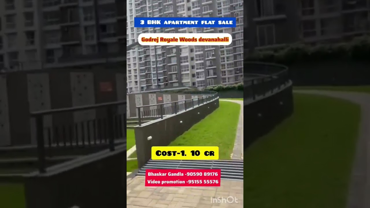 3 BHK Apartment for Sale || Royal Godrej, Devanahalli (Near Bangalore Airport)