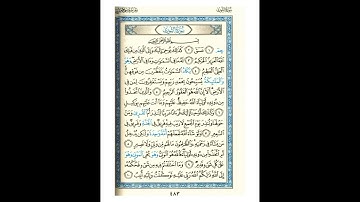 القرآن الكريم صفحة رقم 483 برواية الدوري عن الكسائي  القارئ مفتاح السلطني