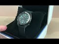 Seiko Prospex SPB335 Black Night Vision Series Unboxing and Review