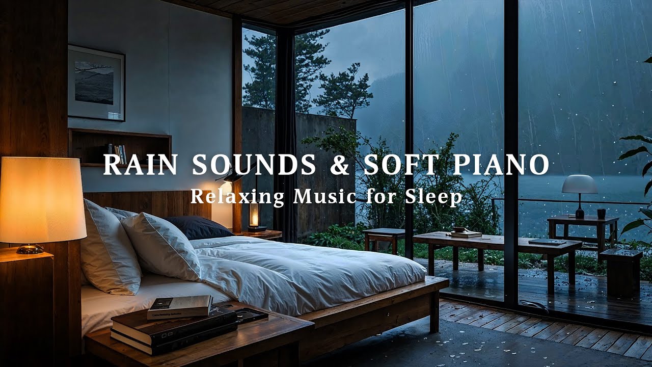 Fall Into Sleep with Relaxing Piano Music & Rain Sounds - Deep Sleep ...