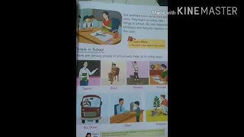 AKPS, Class 1, Sub EVS, Chapter 5, My School