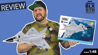 SABATON WÄRE STOLZ! 💥 COBI-5915 SAAB AJ 37 VIGGEN ▶️ UNBOXING, SPEED BUILD &amp; REVIEW