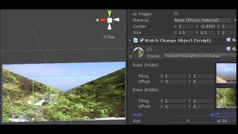 polar coordinates shader