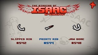 Binding of Isaac: Afterbirth+ Item guide - Slipped Rib, Pointy Rib, Jaw Bone