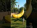 I Built a SECRET Luxury House Inside a GIANT Banana 🍌🤯