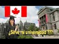 Valida tu educación en Canada, Que Universidades acepta