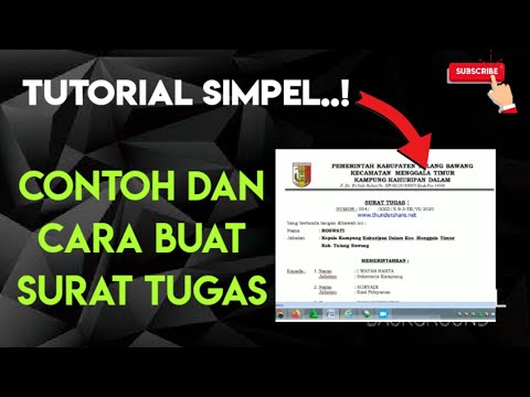 Video: Di Mana Untuk Menghantar Surat Perintah Pelaksanaan