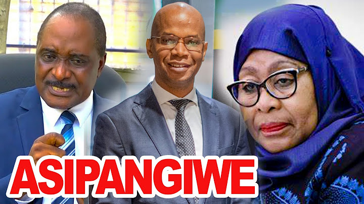DK. MUCHUNGUZI AFUNGUKA YALIYOWASIBU NAPE NA MAKAMBA/AMTAJA RAIS SAMIA