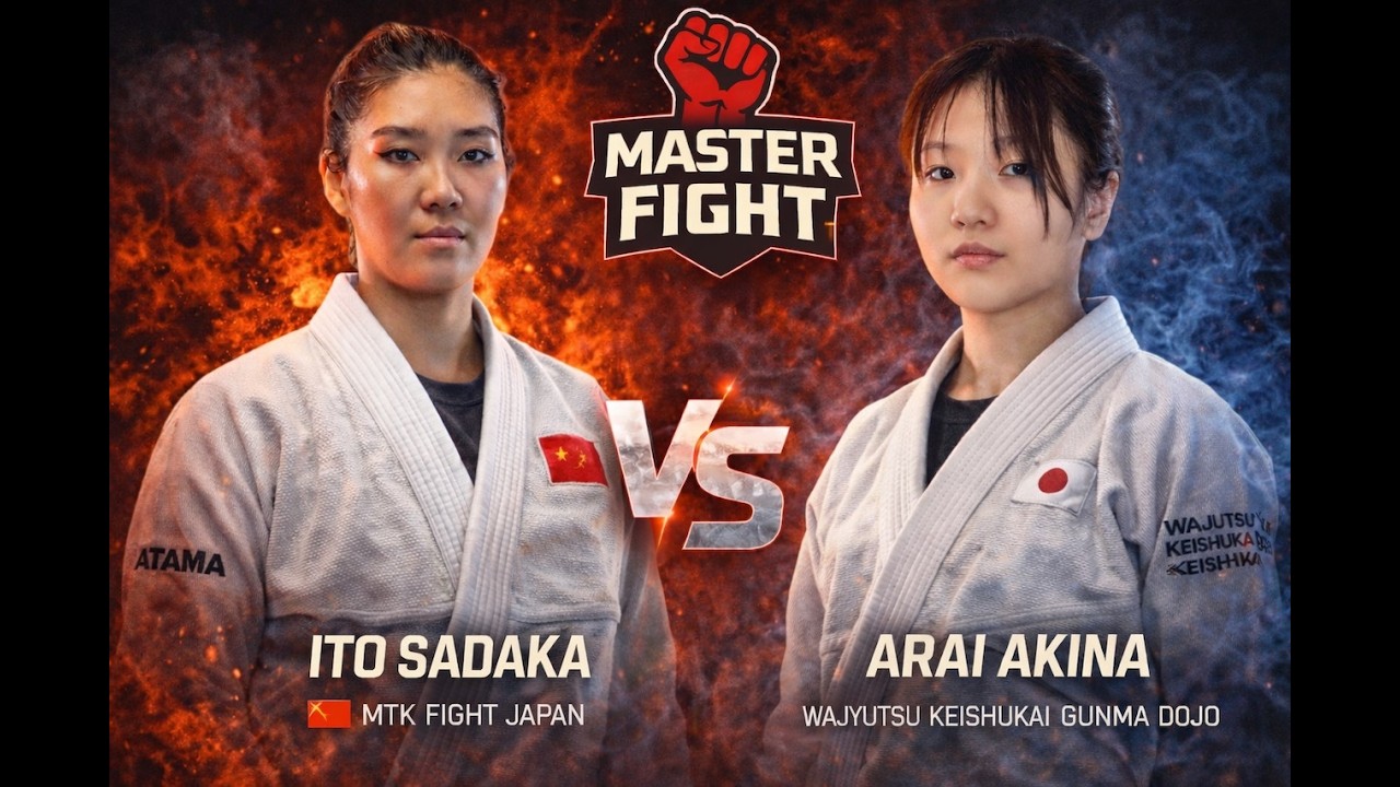 Master Fight 2026 – Ito vs Arai | BJJ Gi Match | Full Fight #isuckatjiujitsushow #jiujitsugirls