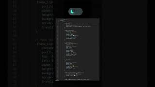 Amazing Dark Mode Toggle Switch!  #Shorts