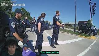 She Hit the Gas With a Cop Standing in Front