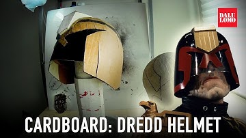 DIY Dredd Helmet Part 1 - Cardboard Costume