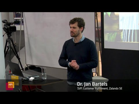 Dr. Jan Bartels, Senior Vice President at Zalando SE - Startup Talks @ HPI | HPI-TV