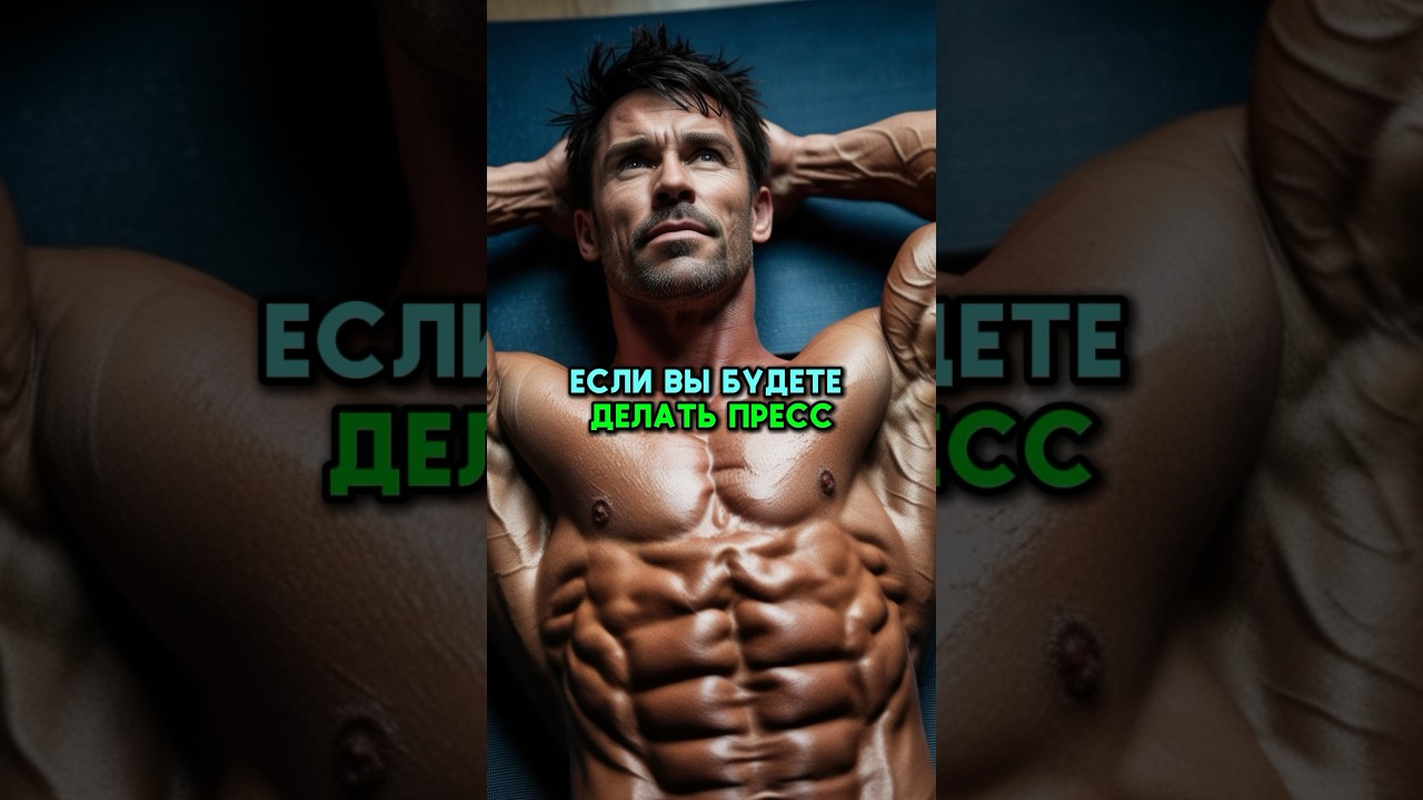 Что произойдет с вашим телом, если вы качать пресс каждый день? #пресс #тренировка