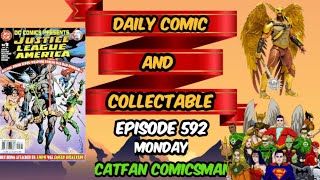 COMIC & COLLECTABLE DAY 592! 8AM WAKEUP CHAT #JUSTICELEAGUE #SUPERMAN #BATMAN #mcfarlanetoys #flash