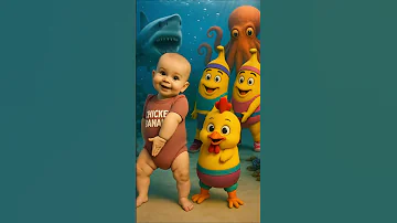 Chicken Banana With Friend Underwater Chickenbananadance Chickenbanana Popo 