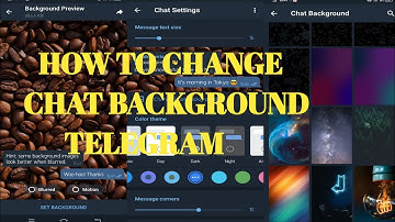 How to Change Telegram Chat Background