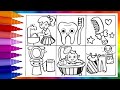 How to draw healthy habits/ Easy drawing Healthy habits #drawing #drawingtutorial #drawingforkids