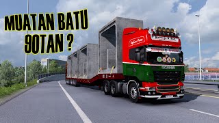 [ LIVE ] SCANIA OPEN PIPE LOAD 90 TON ~ ETS2 MALAYSIA screenshot 3