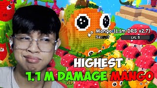 My Mango Plant Just Reached 1.1M Damage Plants Vs. Brainrots