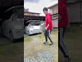 Let's throw wood at the car.🚗🪵🤣#shorts